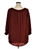 CAbi Burgundy 3/4 Sleeve Blouse Size XL - photo 2