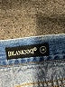 Blank NYC 100% Cotton Stars Blue Denim Shorts Size 28 waist - photo 3