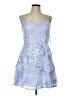 BCX 100% Nylon Blue Cocktail Dress Size 13 - photo 1