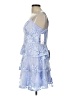 BCX 100% Nylon Blue Cocktail Dress Size 13 - photo 5