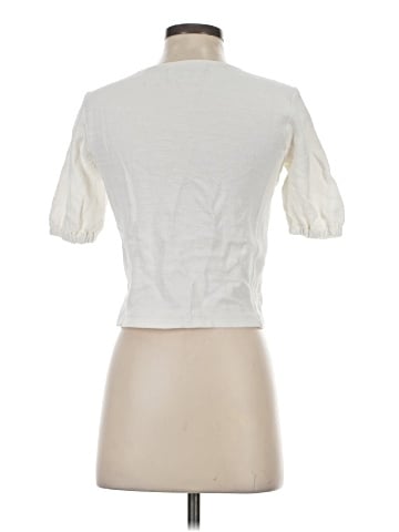 TeXTURE & THREAD Madewell Short Sleeve Blouse (view 2)