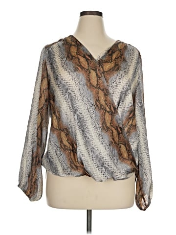 T Tahari Long Sleeve Blouse (view 1)