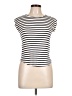 Green Envelope Ivory Short Sleeve Top Size L - photo 1