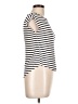 Green Envelope Ivory Short Sleeve Top Size L - photo 4