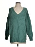 Lucky Brand Chevron-herringbone Green Pullover Sweater Size S - photo 1