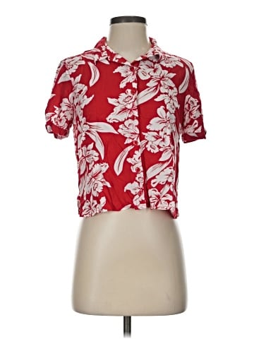 Volcom Short Sleeve Blouse (view 1)