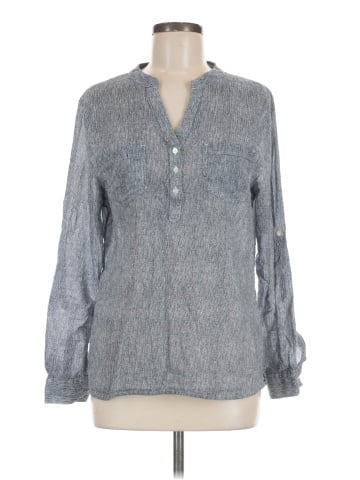 Carve Designs Long Sleeve Blouse (view 1)