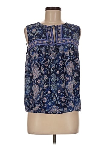 Rebecca Taylor Sleeveless Silk Top (view 1)