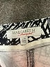 Margaret M 100% Cotton Print Black Shorts Size L - photo 3