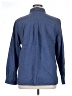 L.L.Bean 100% Linen Solid Blue Long Sleeve Button-Down Shirt Size XL - photo 2