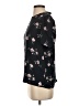 Fun2Fun Black Short Sleeve Blouse Size S - photo 5