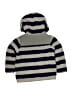Hanna Andersson Stripes Gray Zip Up Hoodie Size 100 cm / US 3-4 - photo 2
