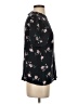 Fun2Fun Black Short Sleeve Blouse Size S - photo 4