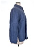 L.L.Bean 100% Linen Solid Blue Long Sleeve Button-Down Shirt Size XL - photo 4