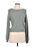 Debut Metallic Gray Pullover Sweater Size M - photo 1