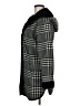 Ike Behar Houndstooth Black Coat Size M - photo 5