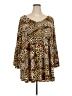Buddy Love Brown 3/4 Sleeve Blouse Size 3X (estimated) - photo 1