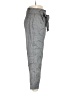Express Houndstooth Gray Linen Pants Size 6 (petite) - photo 4