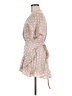 Karlie Polka Dots Tan Pink Romper Size M - photo 5
