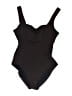 Catalina Chevron-herringbone Black One Piece Swimsuit Size 12 - photo 1