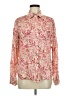 DRA Paisley Pink Long Sleeve Blouse Size M - photo 1
