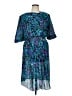 Assorted Brands Paisley Blue Cocktail Dress Size 16 - photo 1