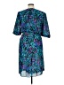 Assorted Brands Paisley Blue Cocktail Dress Size 16 - photo 2