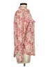 DRA Paisley Pink Long Sleeve Blouse Size M - photo 4