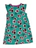 Tea 100% Cotton Print Teal Green Dress Size 4 - photo 2