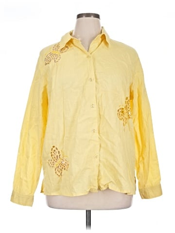 Quacker Factory Long Sleeve Blouse (view 1)