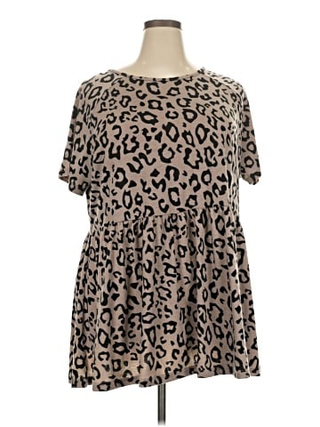 Tickled Teal Casual Dress (view 1)
