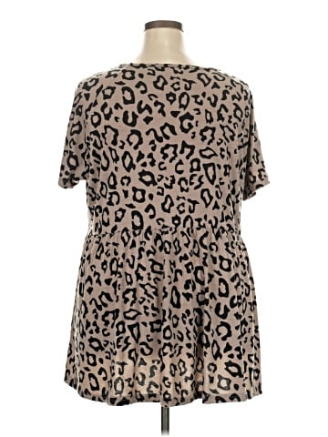 Tickled Teal Casual Dress (view 2)