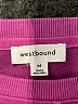 Westbound 100% Cotton Purple Sweatshirt Size M - photo 7