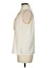 Tory Burch 100% Polyester Ivory Sleeveless Blouse Size 6 - photo 5