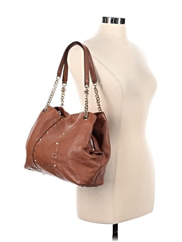 MICHAEL Michael Kors Leather Shoulder Bag (view 2)