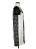 Just... Taylor Graphic Gray Casual Dress Size 6 - photo 4