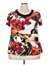 DressBarn Orange Short Sleeve Top Size 3X - photo 1