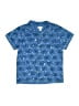 Hatley Stars Blue Short Sleeve Button-Down Shirt Size 7 - photo 1