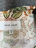 Dear John 100% Viscose Rayon Floral Orange Short Sleeve Blouse Size XL - photo 7