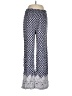 Sim & Sam Print Blue Casual Pants Size M - photo 1
