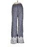 Sim & Sam Print Blue Casual Pants Size M - photo 2