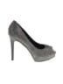 Nine West Silver Heels Size 6 1/2 - photo 1