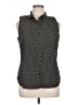 Apt. 9 Polka Dots Black Sleeveless Blouse Size XL - photo 1