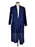 Travelers by Chico's 100% Polyester Blue Kimono Size Med Petite (1) - photo 1