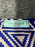 Chris & Carol 100% Polyester Blue 3/4 Sleeve Blouse Size L - photo 7