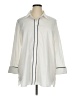 Chico's Ivory 3/4 Sleeve Button-Down Shirt Size XL Petite - photo 1