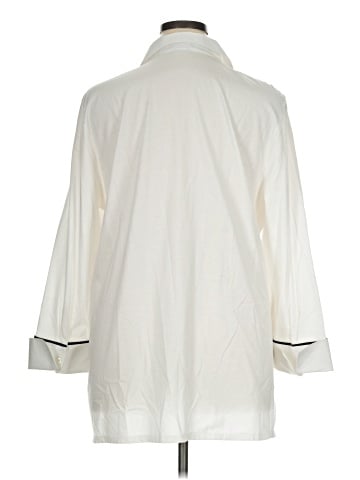Chico's 3/4 Sleeve Button-Down Shirt (view 2)
