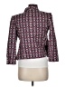 The Limited Damask Graphic Jacquard Pink Purple Blazer Size M - photo 2