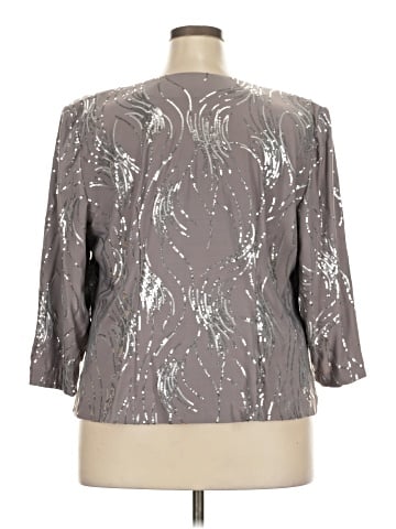 Alex Evenings 3/4 Sleeve Blouse (view 2)