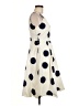 Boden Polka Dots Ivory Casual Dress Size 6 (petite) - photo 4